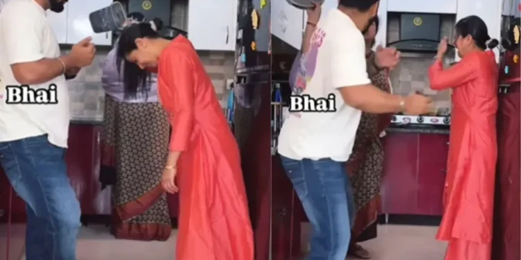 વાયરલ વિડિઓ: બહેન ભાઇ પર ખાટનાકની ટીખળની ભૂમિકા ભજવે છે, માતા તેને પાન, વ Watch ચ સાથે સખત હિટ કરે છે