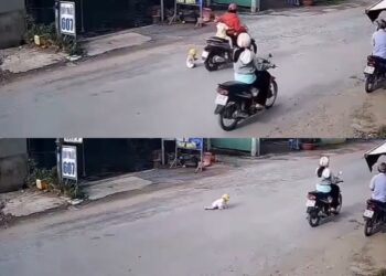 વાયરલ વિડિઓ: હાર્ટ-રેંચિંગ! ફાધર રસ્તા પર બાળકને છોડી દે છે, આક્રોશ ફેલાય છે