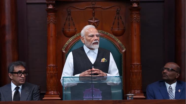 'આઇકોનિક રેડ હાઉસ પર બોલવા માટે પ્રથમ ભારતીય વડા પ્રધાન બનવાનું નમ્ર': મોદી ત્રિનિદાદ અને ટોબેગને સંબોધિત કરે છે