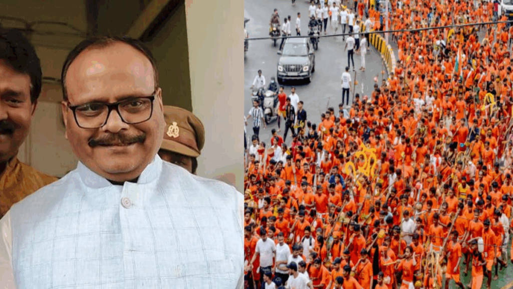કંવર યાત્રા 2025: ડી સીએમ બ્રિજેશ પાઠકે એસપી કામદારો પર કન્વરિયાસ તરીકે છુપાવવાનો આરોપ મૂક્યો