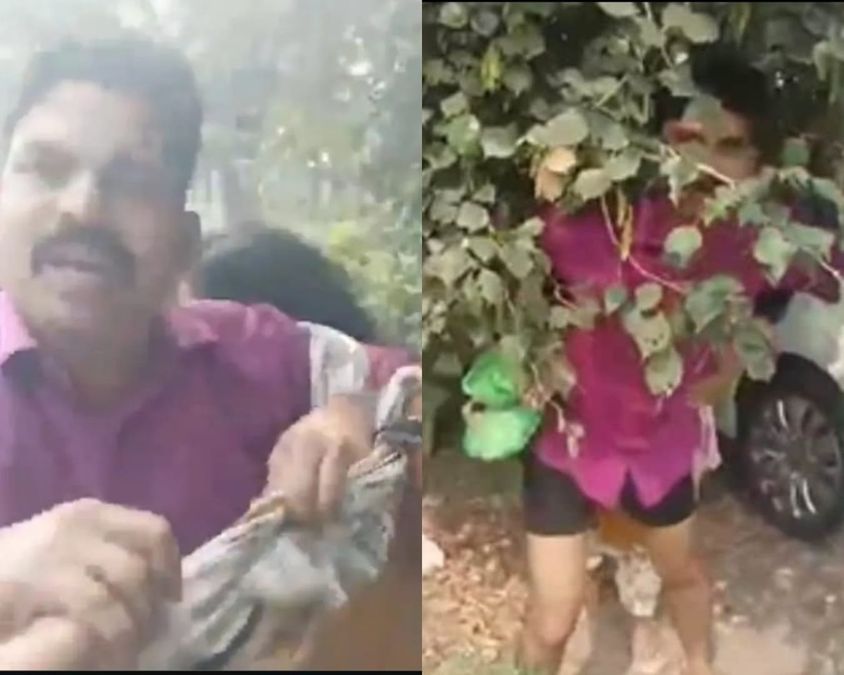 બુલંદશહર વાયરલ વીડિયો: ભાજપના નેતા કારમાં વિવાહિત મહિલા સાથે સમાધાનકારી સ્થિતિમાં પકડ્યા, અન્ડરવેરમાં ભાગી ગયા, નેટીઝન્સ ડિમાન્ડ એક્શન