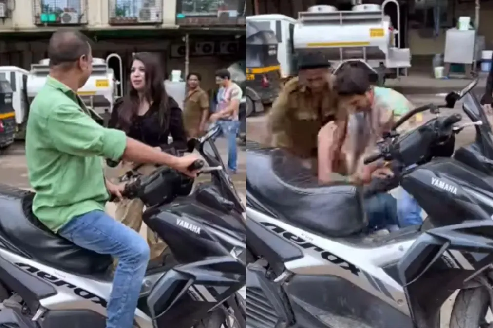 વાયરલ વીડિયો: મેન ગર્લને બે વ્હીલર પર લાવે છે, ભાઈઓ તેને માર મારવાનું શરૂ કરે છે, લેડી બંનેને થપ્પડ મારશે, કેમ તપાસો?