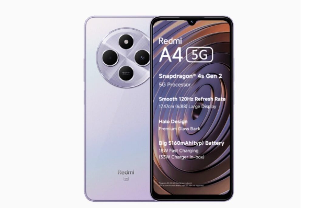 REDMI A4 5G ની કિંમત 8000 હેઠળ છે