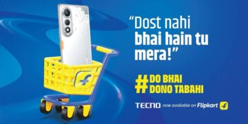 આગામી પોવા 7 5 જી સિરીઝ લોંચ માટે ટેક્નો અને ફ્લિપકાર્ટ પાર્ટનર