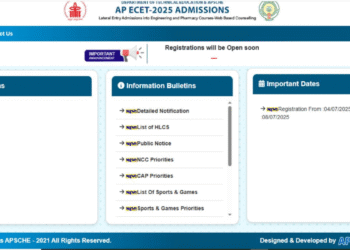 એપી ECET પરામર્શ 2025 પ્રારંભ થાય છે, ચેક તારીખો, નોંધણી પ્રક્રિયા, દસ્તાવેજો આવશ્યક છે