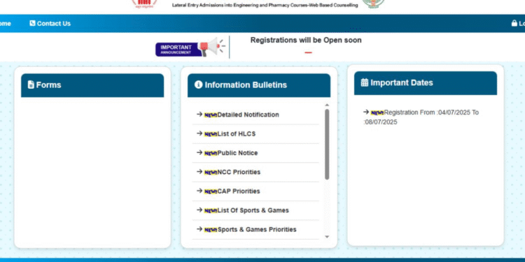 એપી ECET પરામર્શ 2025 પ્રારંભ થાય છે, ચેક તારીખો, નોંધણી પ્રક્રિયા, દસ્તાવેજો આવશ્યક છે