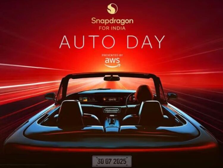 ક્યુઅલકોમ ઓટોમોટિવ ઇવેન્ટ ઇન્ડિયા 2025: ઇવી ટેકનોલોજી, વી 2 એક્સ કનેક્ટિવિટી અને સ્માર્ટ કાર માટે એઆઈ પર ધ્યાન કેન્દ્રિત કરો