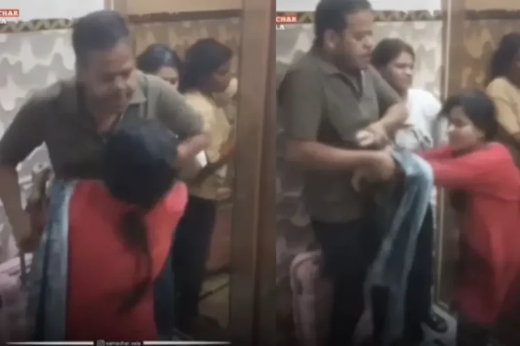 મેરૂટ વાયરલ વિડિઓ: પતિએ પત્ની દ્વારા ગર્લફ્રેન્ડ સાથે લાલ હાથ પકડ્યો; નેટીઝન કહે છે, 'બ્લુ ડ્રમ ટ્રીટમેન્ટ'