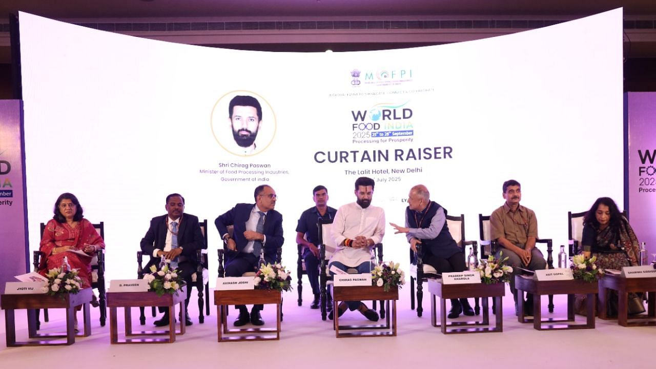 વર્લ્ડ ફૂડ ઇન્ડિયા 2025: ચિરાગ પાસવાન આંતરરાષ્ટ્રીય મેગા ફૂડ ઇવેન્ટની ચોથી આવૃત્તિ માટે બ્રોશર, વેબસાઇટ અને એપ્લિકેશન લોન્ચ કરે છે