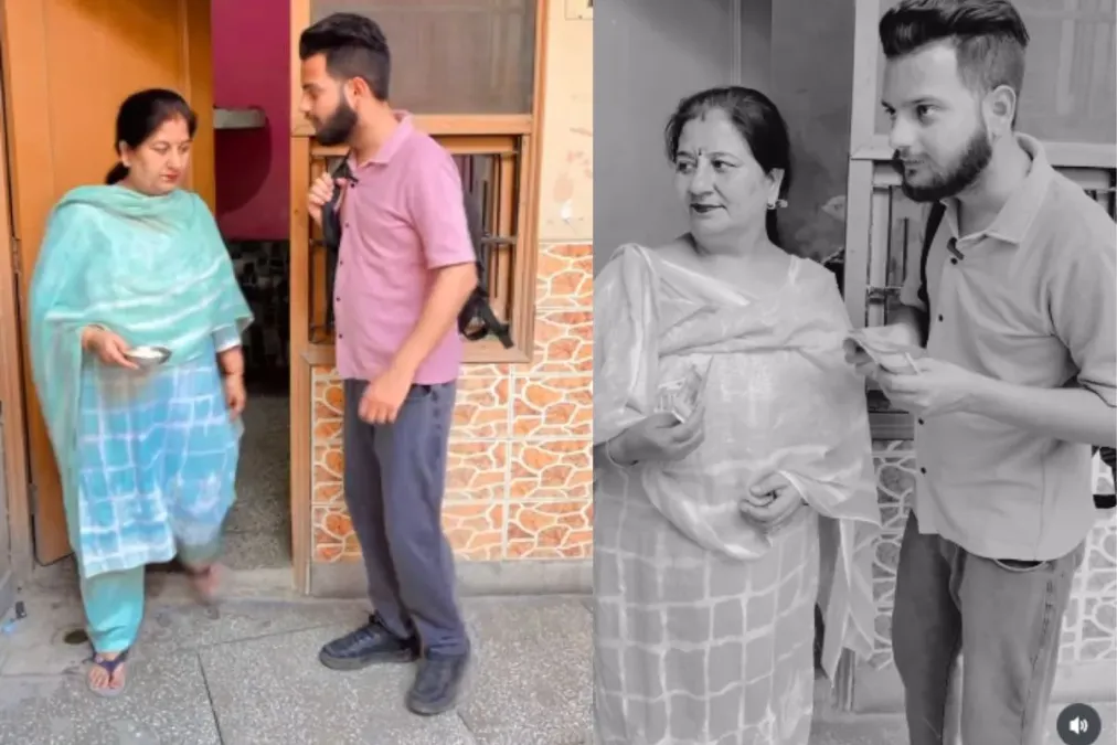 વાયરલ વિડિઓ: ભાઈ હલાવી, બેહને આંચકો આપ્યો! ફ્લીસ પતિ સાથે માતા અને પુત્ર કન્વિવ, નેટીઝેન કહે છે, 'મમ્મી કો ભીલાચ ...'
