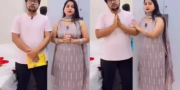 વાયરલ વિડિઓ: લગ્નના આમંત્રણો મોકલવાને બદલે, વરરાજાને છોકરીના એક્ઝેસ માટે ઉત્સાહપૂર્ણ અપીલ કરે છે, શું તપાસો?