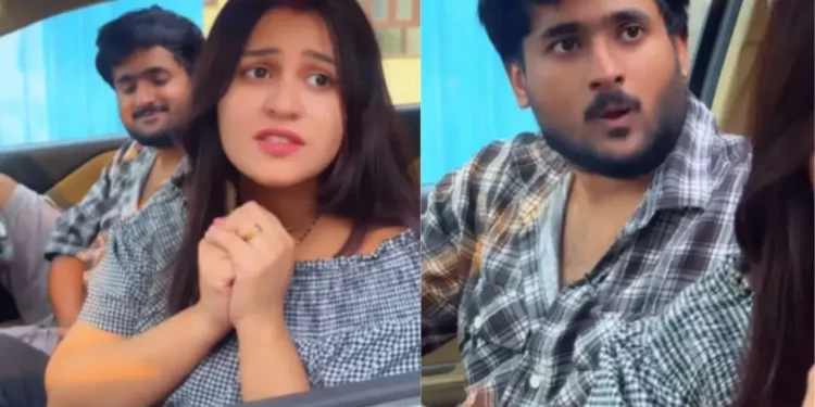 વાયરલ વીડિયો: પતિ પત્નીને પ્રચિન મંદિર પાસે લઈ જાય છે, તેને ઇચ્છા કરવા કહે છે, તે કહે છે 'અગર યે મેરે બ Ban ન્ક નાહી રહે ...'