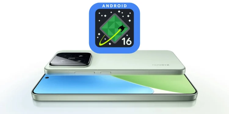 શાઓમી 15 ને પાયલોટ પ્રકાશન દ્વારા Android 16 અપડેટ મળે છે