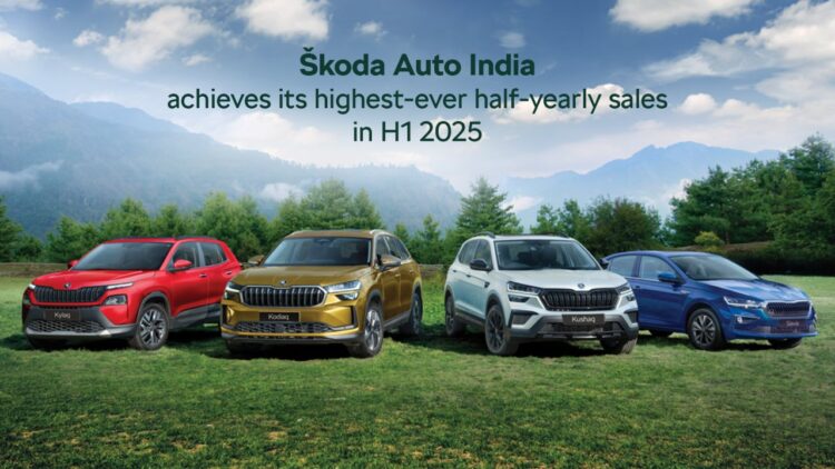 સ્કોડા Auto ટો ઇન્ડિયા તેનું સૌથી વધુ અર્ધ-વાર્ષિક વેચાણ પ્રાપ્ત કરે છે